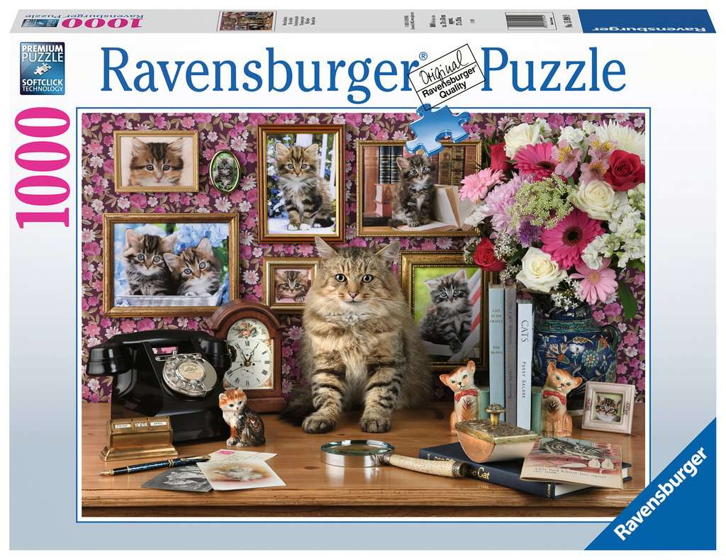 Puzzle 1000 piezas -Mi Pequeño Gato- Ravensburger