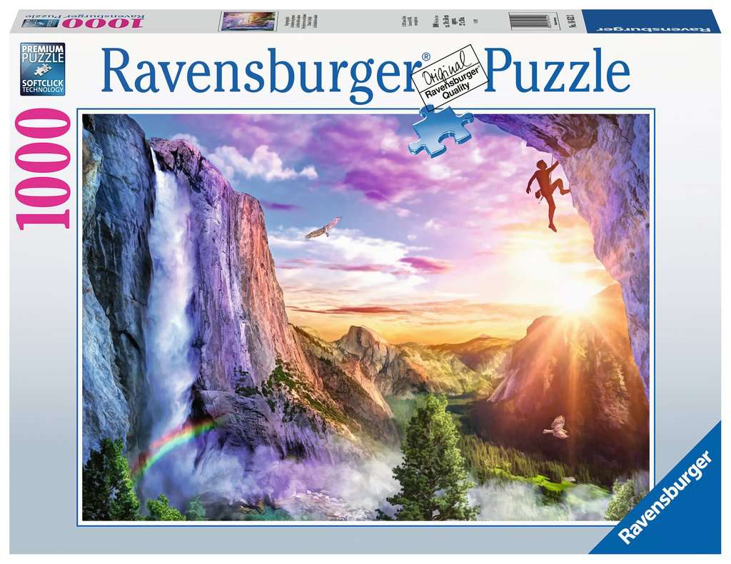 Puzzle 1000 piezas -La Felicidad del Escalador- Ravensburger