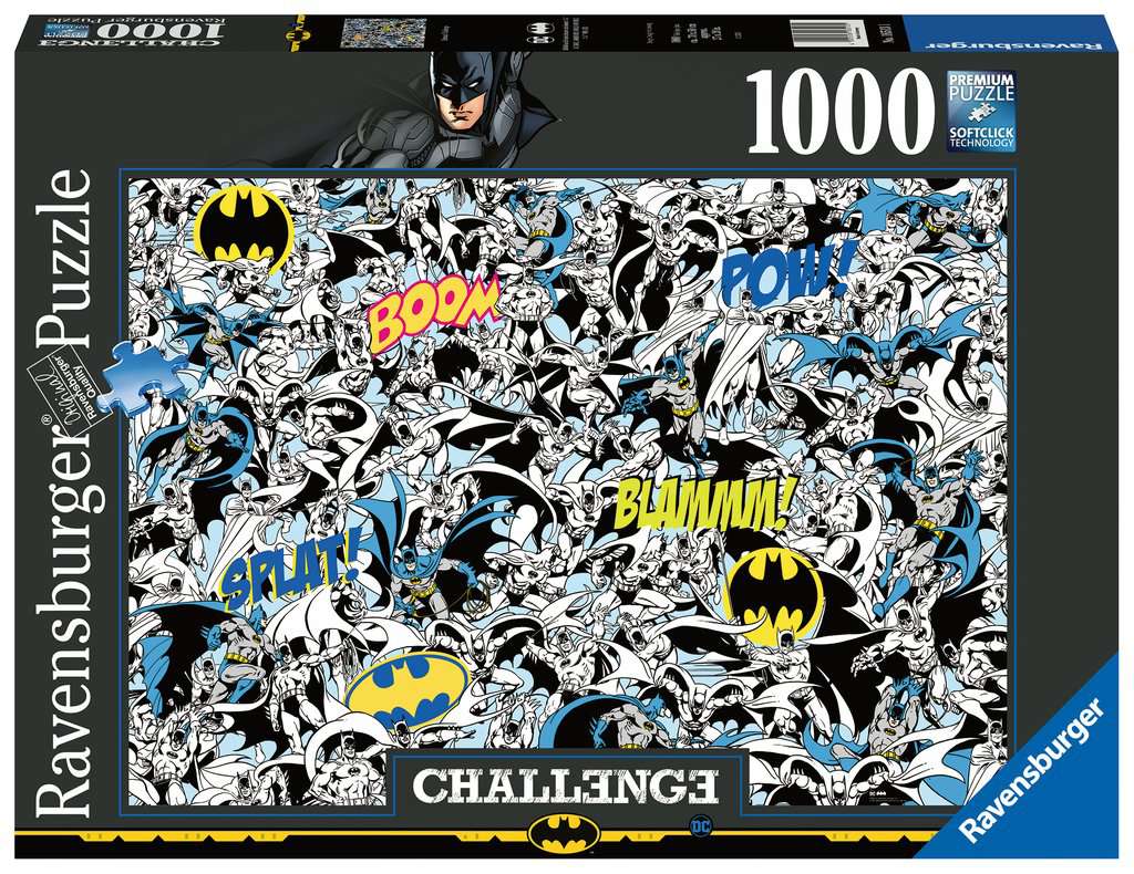 Puzzle 1000 piezas -Challenge Puzzle Batman- Ravensburger