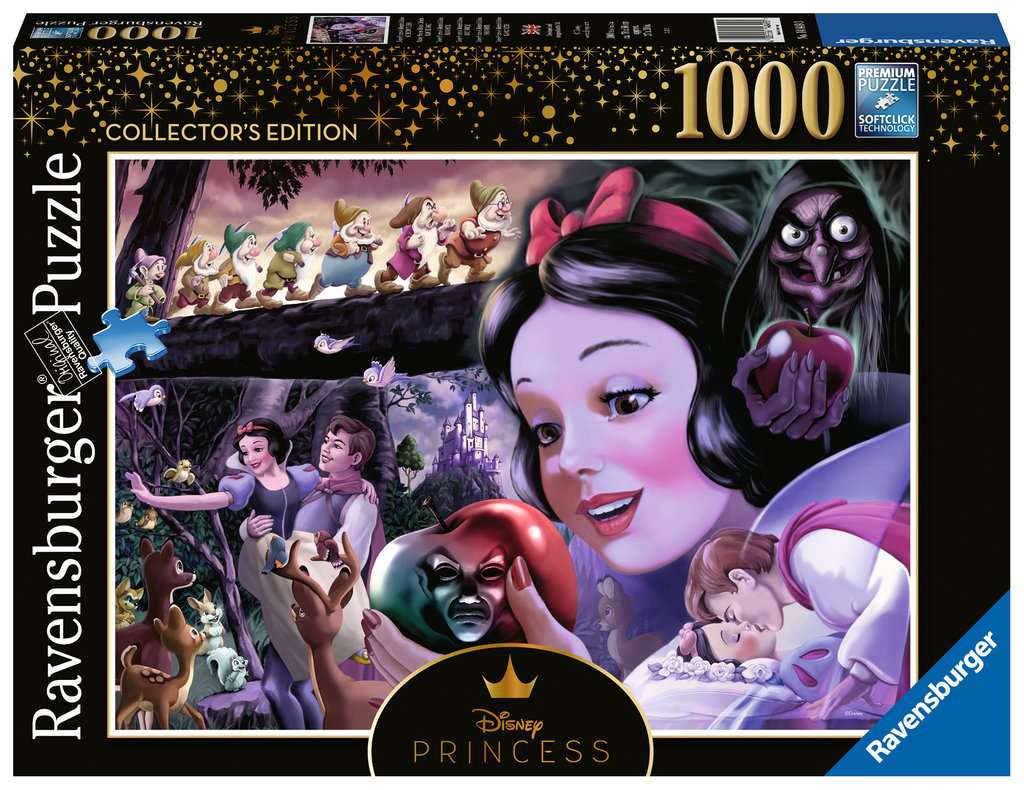 Puzzle 1000 piezas -Blancanieves (Heroinas Disney)- Ravensburger