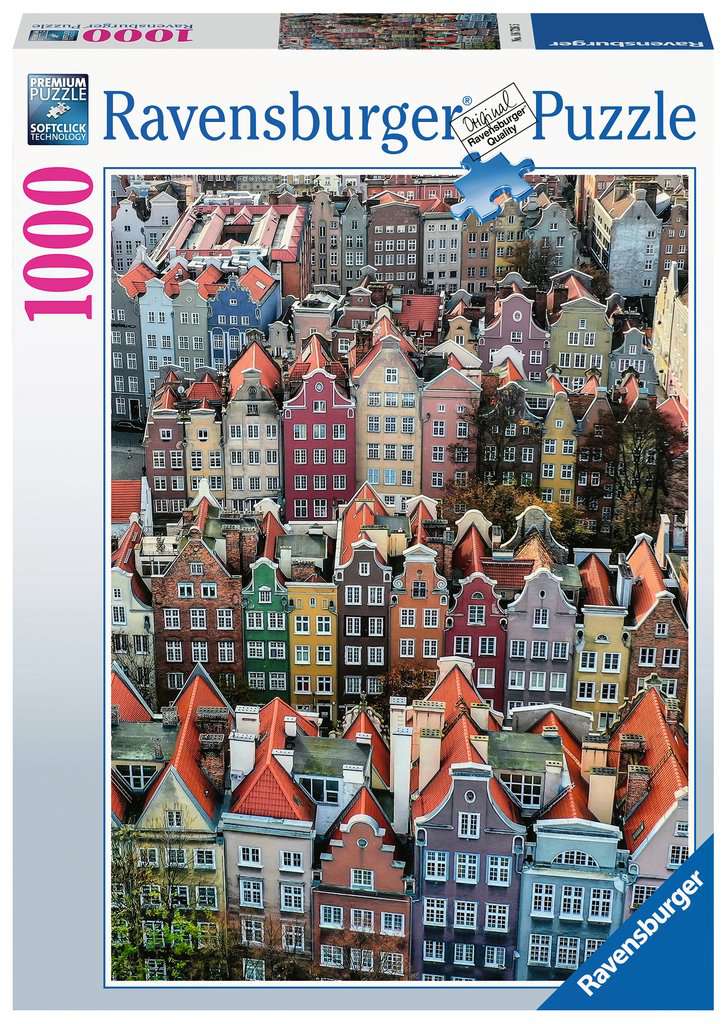 Puzzle 1000 piezas -Gdańsk, Polonia- Ravensburger