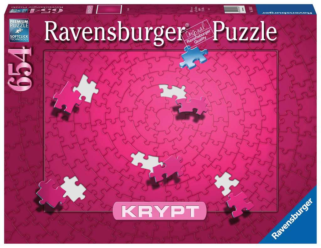 Puzzle 654 piezas -Krypt Pink- Ravensburger