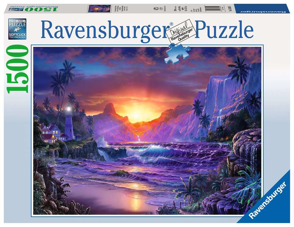 Puzzle 1500 piezas -Lobos en Primavera- Ravensburger