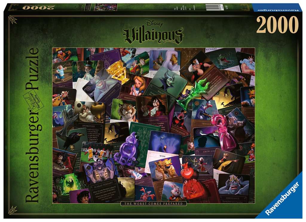 Puzzle 2000 piezas -Villainous- Ravensburger