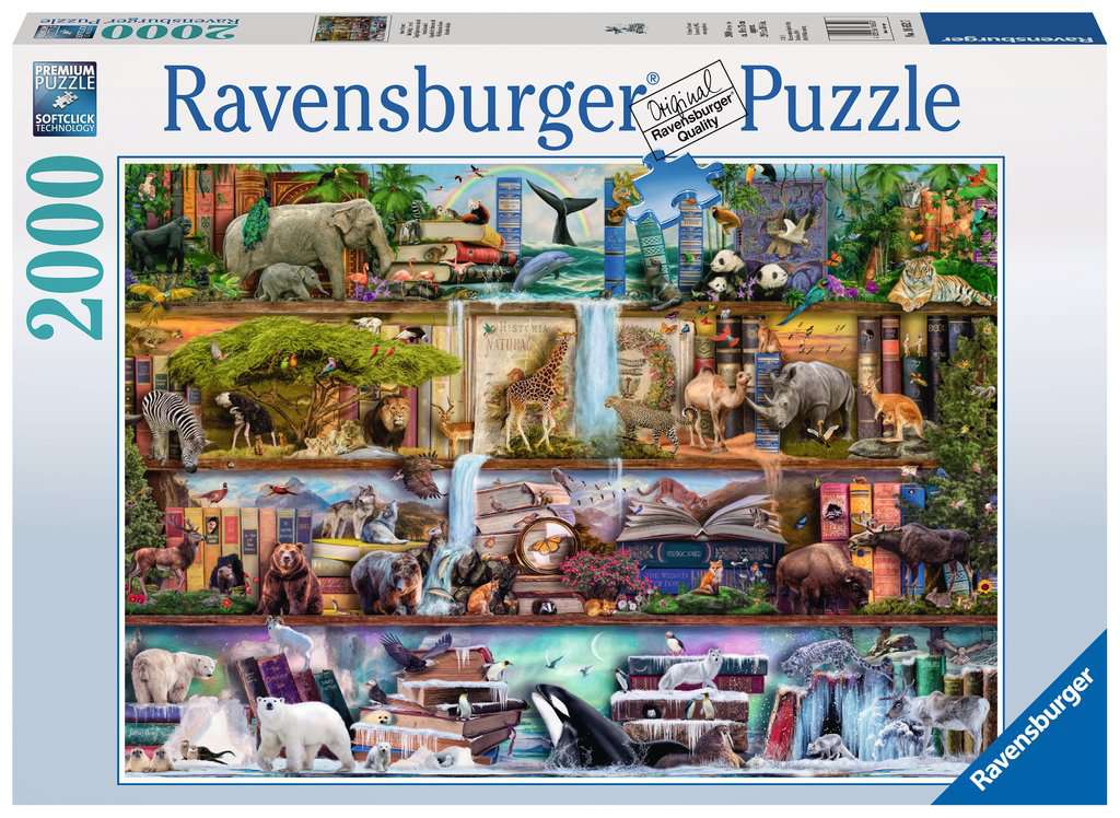 Puzzle 2000 piezas -Animales Salvajes- Ravensburger