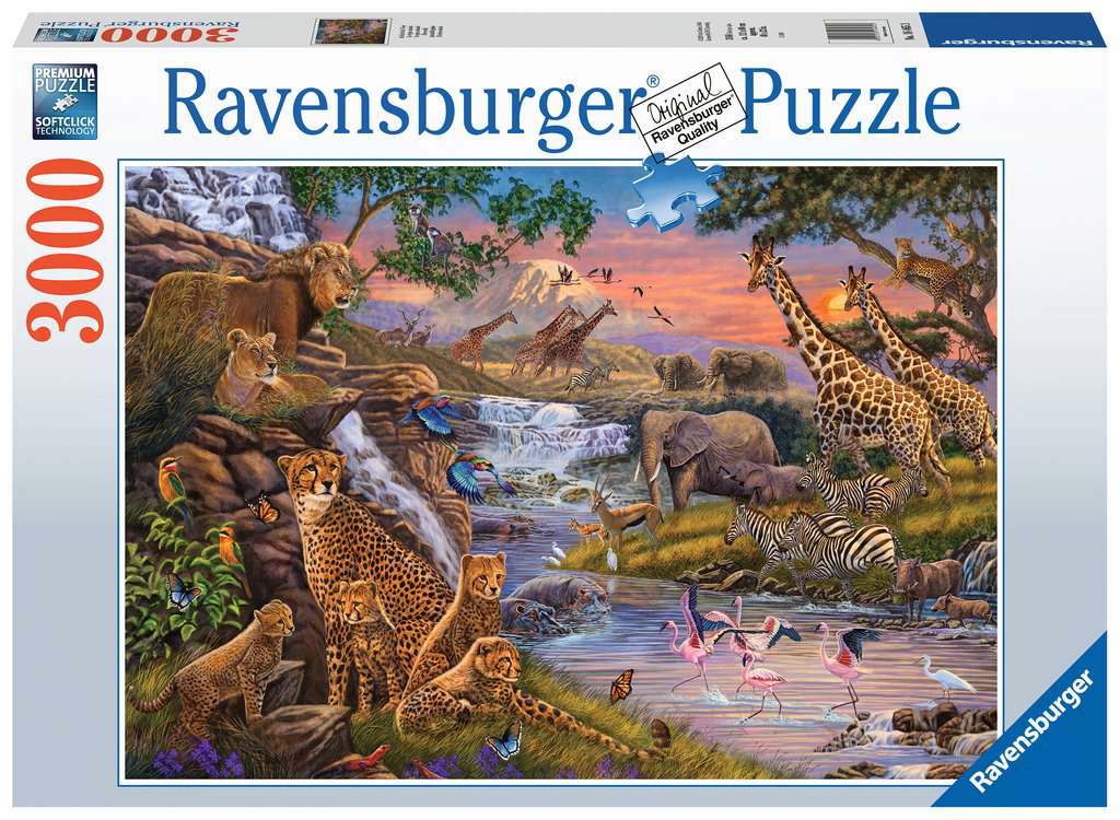 Puzzle 3000 piezas -El Reino Animal- Ravensburger