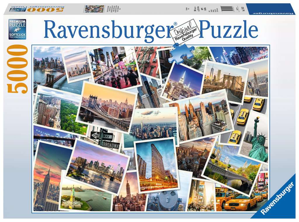 Puzzle 5000 piezas -Nueva York: La Ciudad que Nunb- Ravensburger