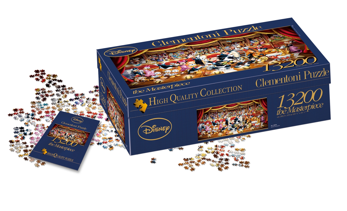 Puzzle 13200 piezas -Orquesta Disney- Clementoni