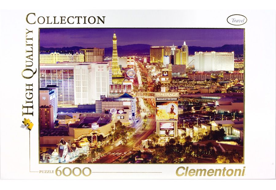 Puzzle 6000 piezas -Las Vegas- Clementoni