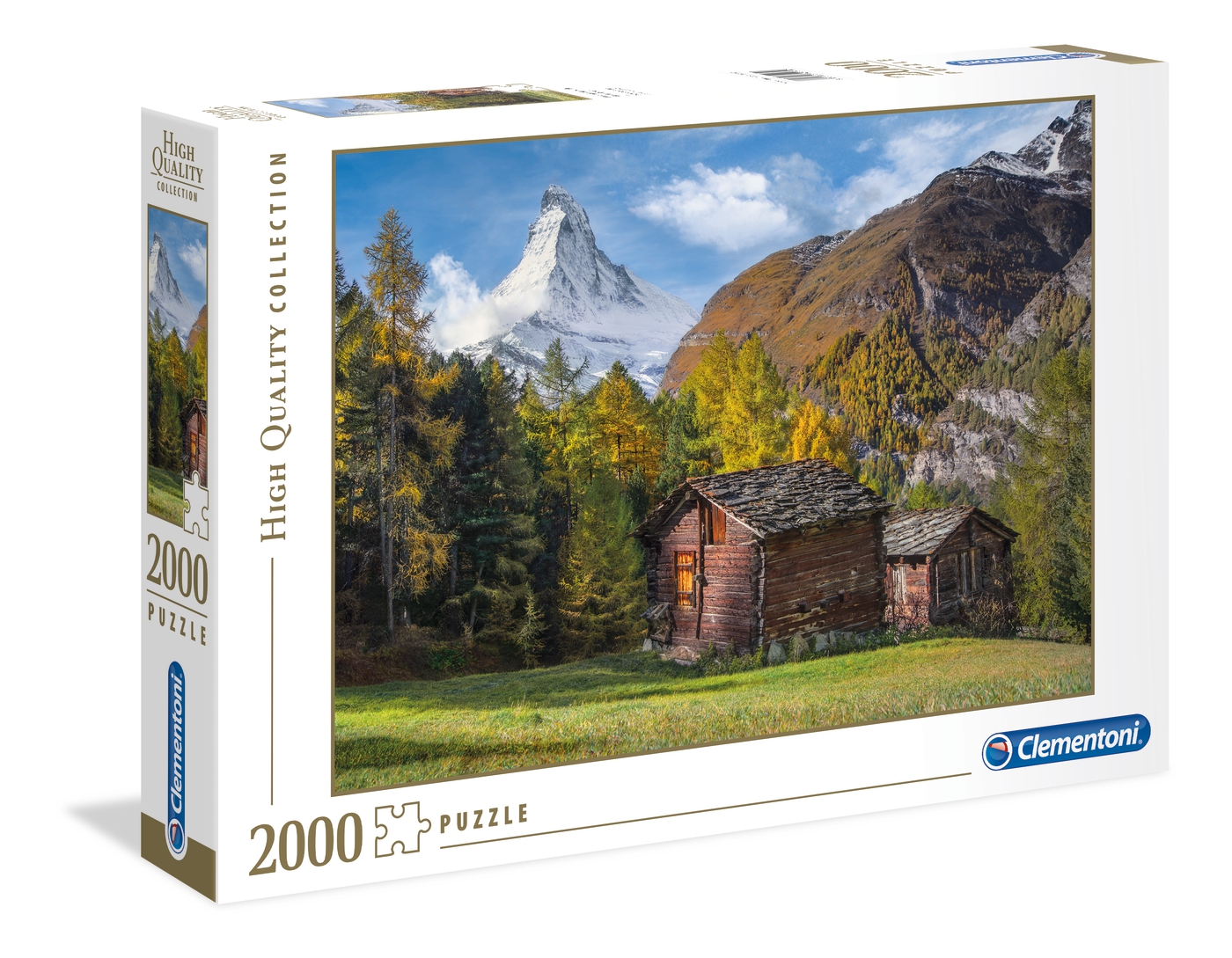 Puzzle 2000 piezas -Fascinación con Matterhorn- Clementoni