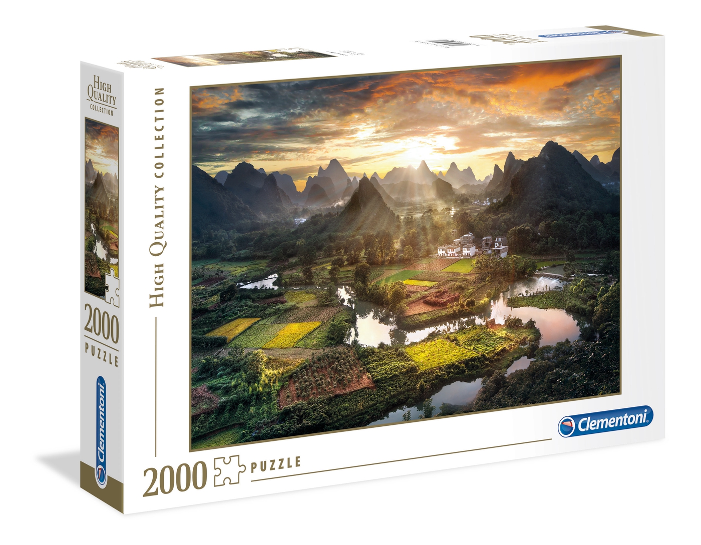 Puzzle 2000 piezas -Vista de China- Clementoni