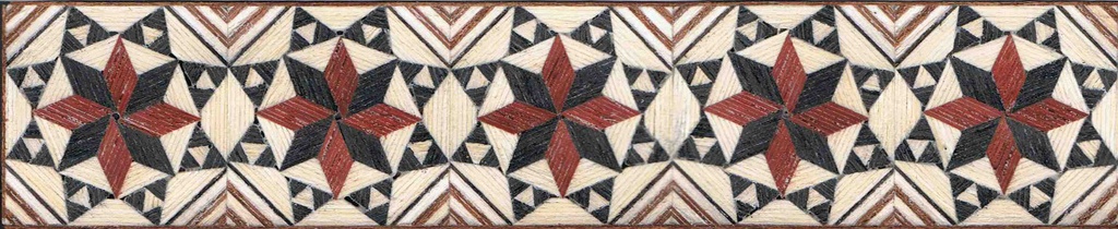 Estrella Taracea 32 x 32 mm. Nº 235-1 (Tira 5 pzs.)