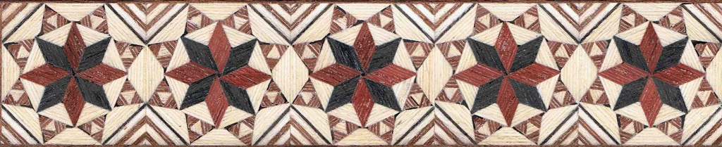 Estrella Taracea 32 x 32 mm. Nº 235-2 (Tira 5 pzs.)