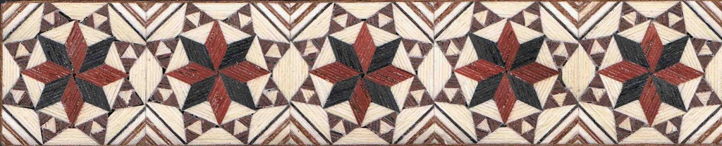 Estrella Taracea 32 x 32 mm. Nº 235-3 (Tira 5 pzs.)