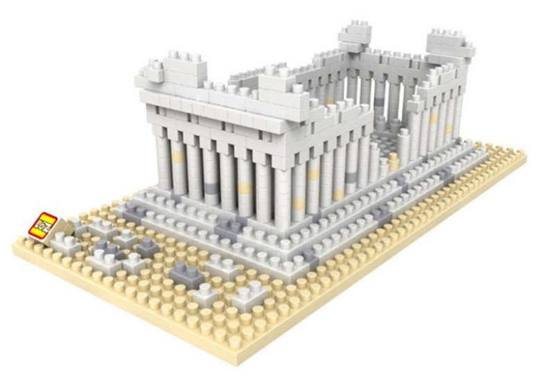 Partenón Atenas - 600 pzs. Loz Architecture