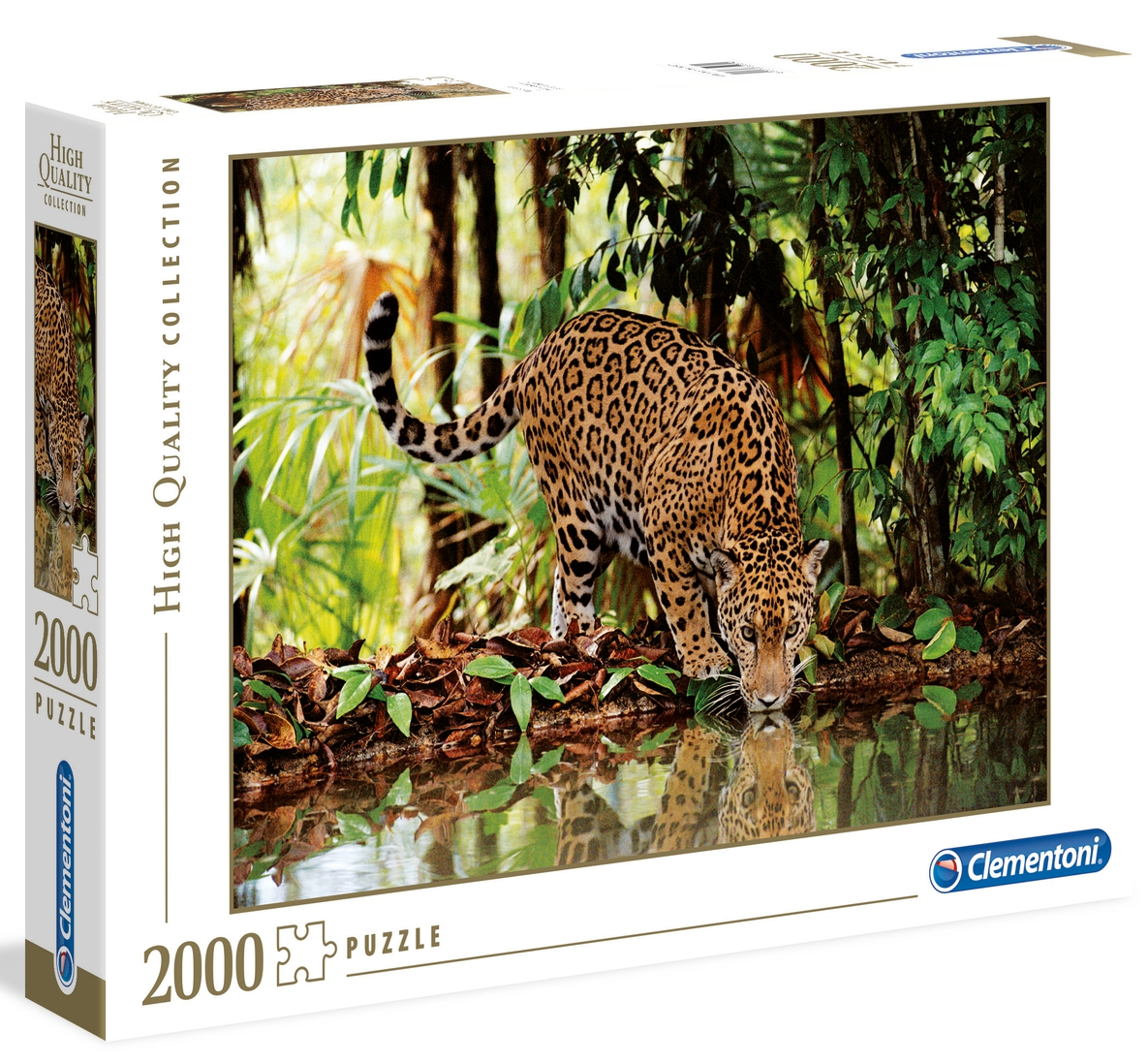 Puzzle 2000 piezas -Leopardo- Clementoni
