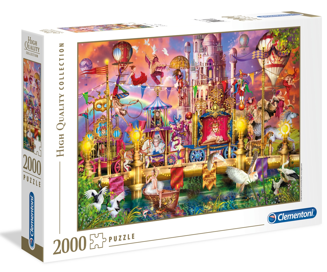 Puzzle 2000 piezas -El Circo- Clementoni