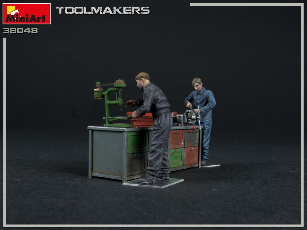 Figuras -Toolmakers / Cerrajeros- 1/35 MiniArt