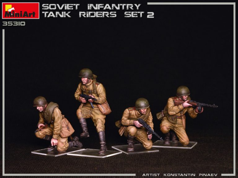 Figuras 1/35 -British Soldiers Tank Riders- MiniArt