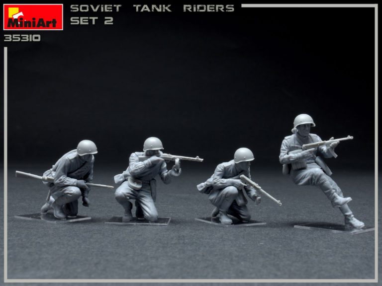 Figuras 1/35 -British Soldiers Tank Riders- MiniArt