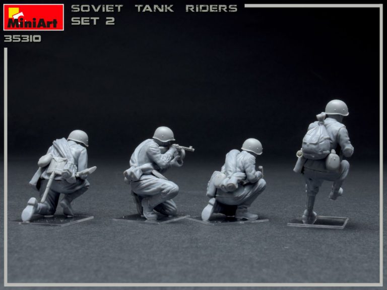 Figuras 1/35 -British Soldiers Tank Riders- MiniArt