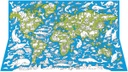 Mapa Gigante Colorear -El Mundo- Susaeta