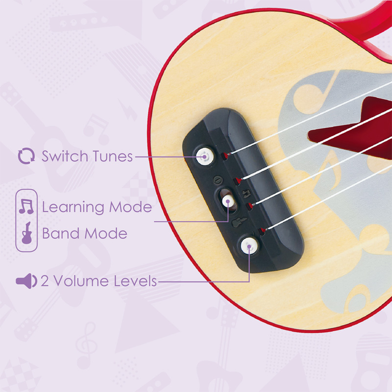 Aprende con Luces Ukelele - Hape