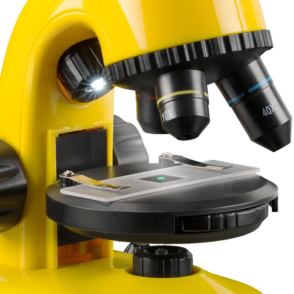 Set Microscopio Biolux 40x - 800x -National Geographic- Bresser