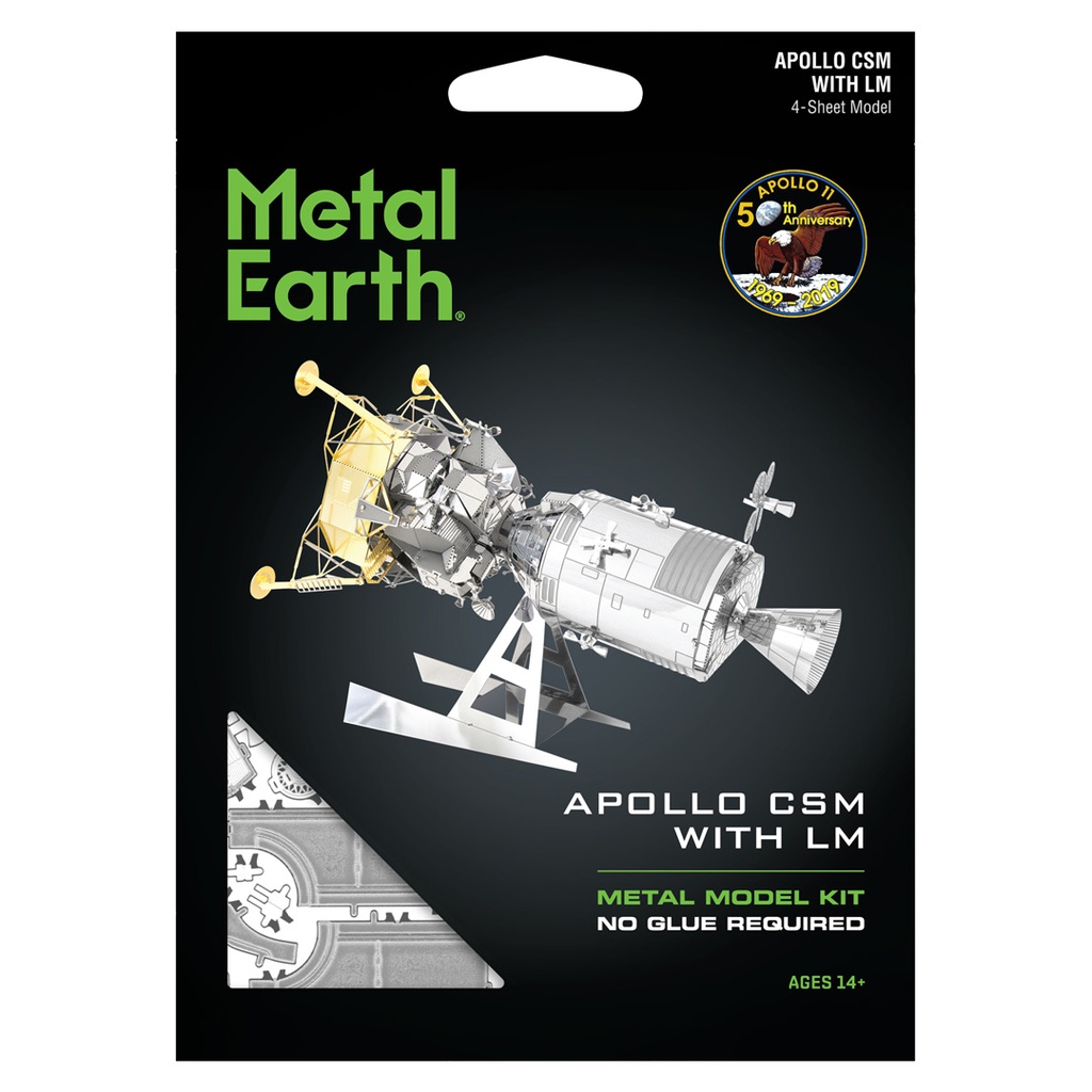 Metal Earth -Apollo Command/Service Module with Lunar Model-