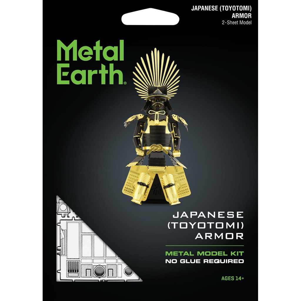 Metal Earth -Armadura Japonesa Toyotomi