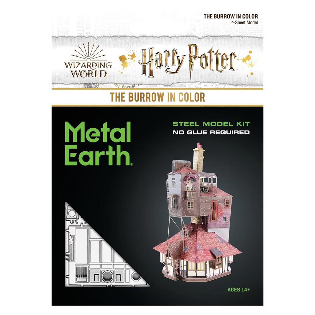 Metal Earth -Harry Potter- The Burrow (Color)