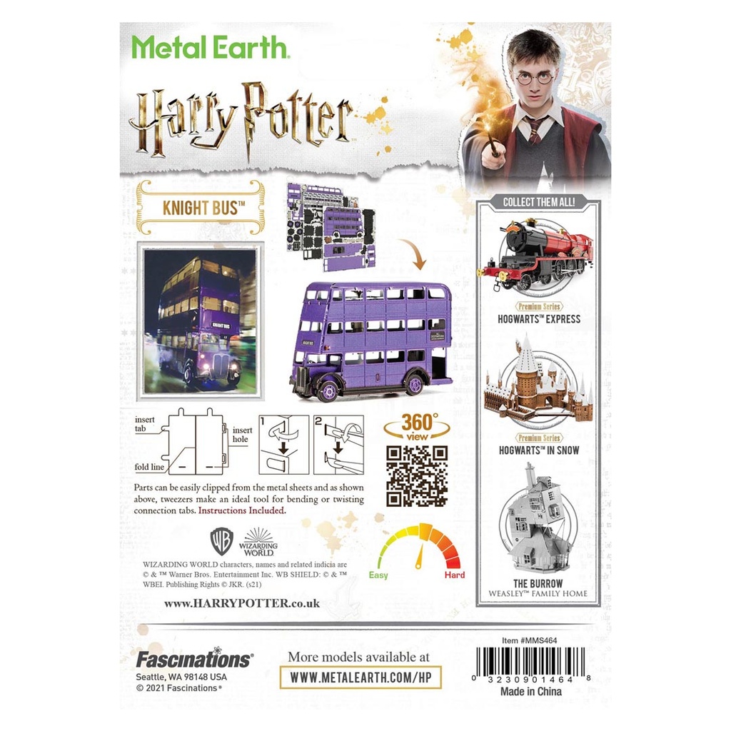 Metal Earth -Harry Potter- The Autobús Nocturno