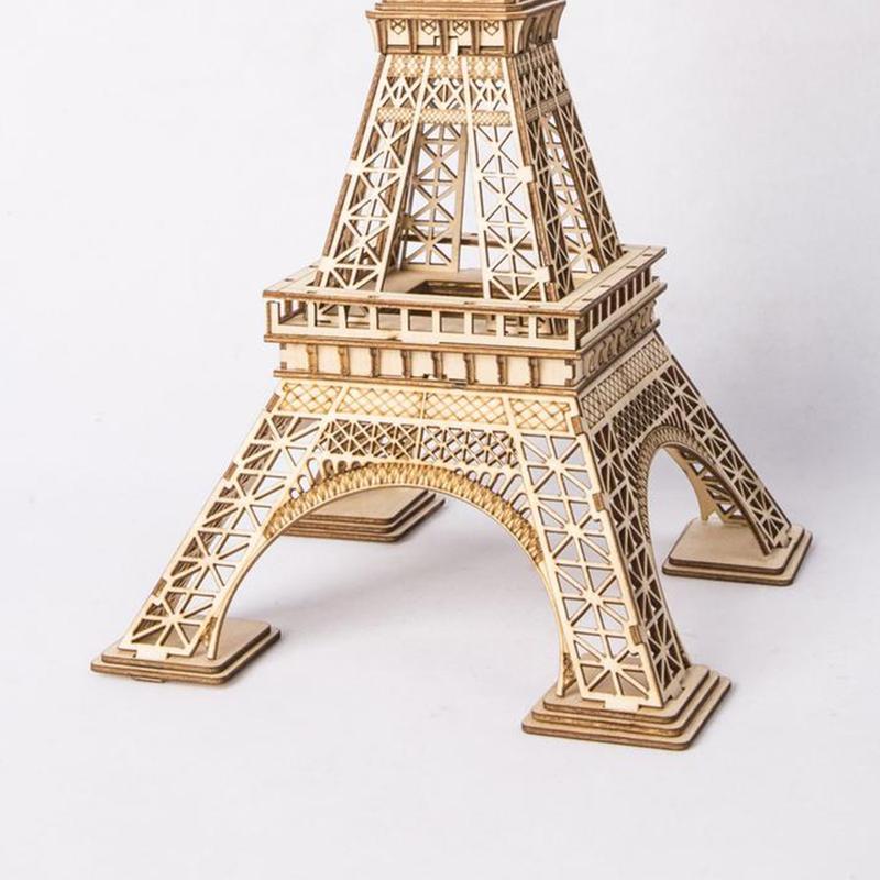 Set Construcción Madera -Torre Eiffel- Rolife Robotime