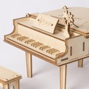Set Construcción Madera -Grand Piano- Rolife Robotime