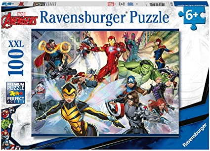 Puzzle 100 piezas XXL -Avengers- Ravensburger