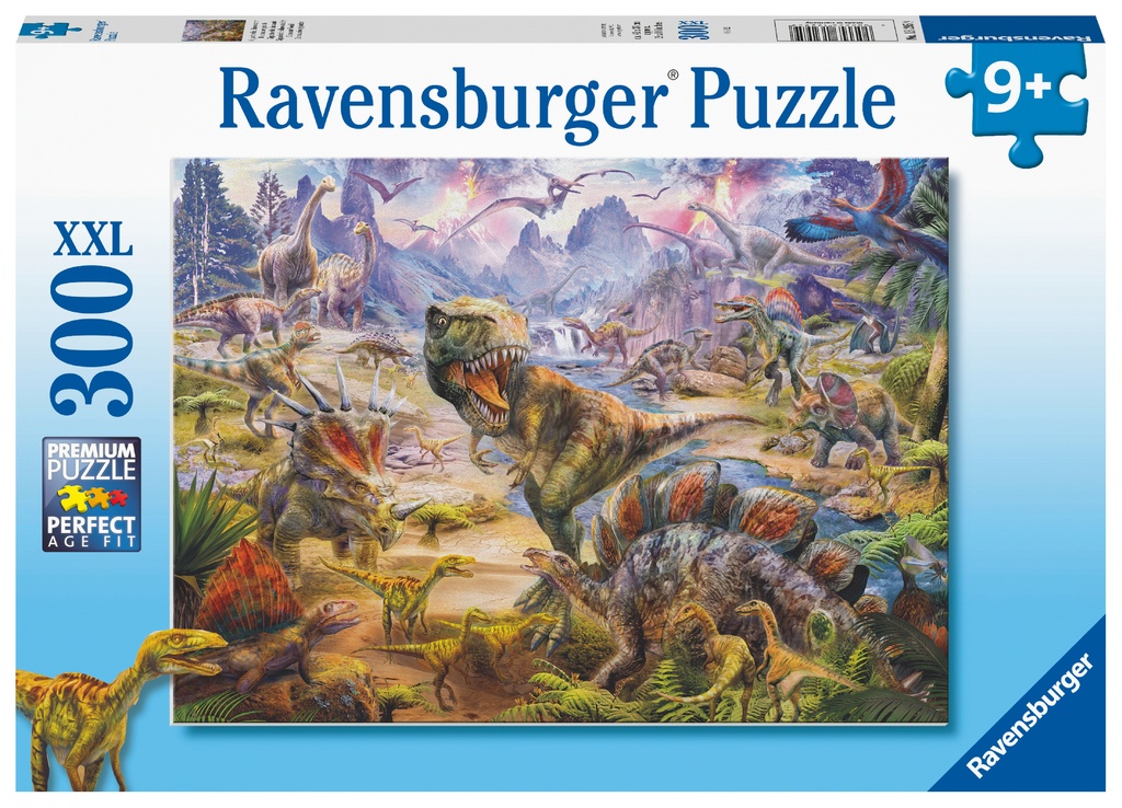 Puzzle 300 piezas XXL -Dinosaurios Gigantes- Ravensburger