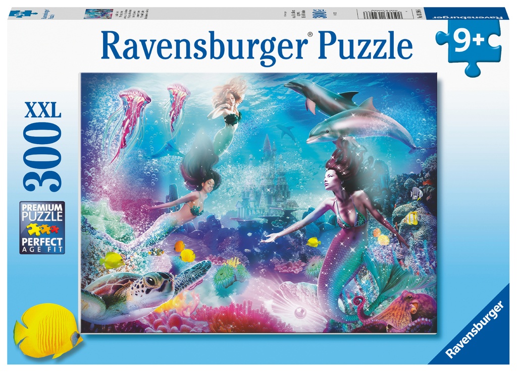Puzzle 300 piezas XXL -En el Reino de las Sirenas- Ravensburger