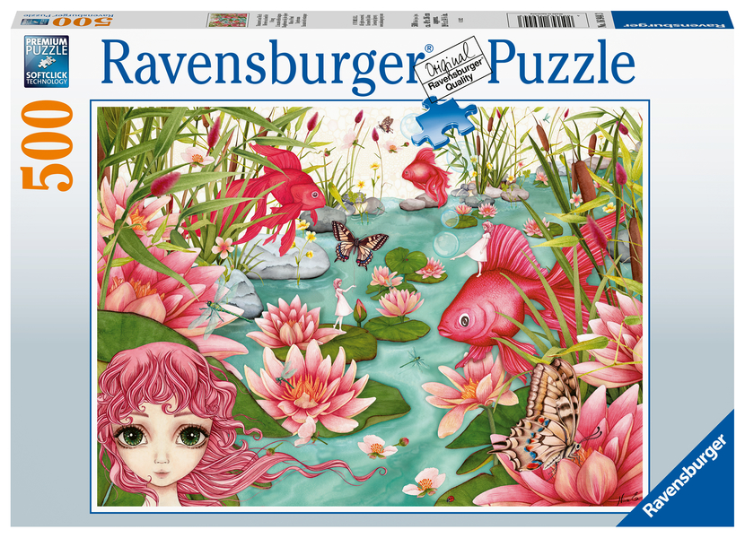 Puzzle 500 piezas -Encanto del Estanque- Ravensburger