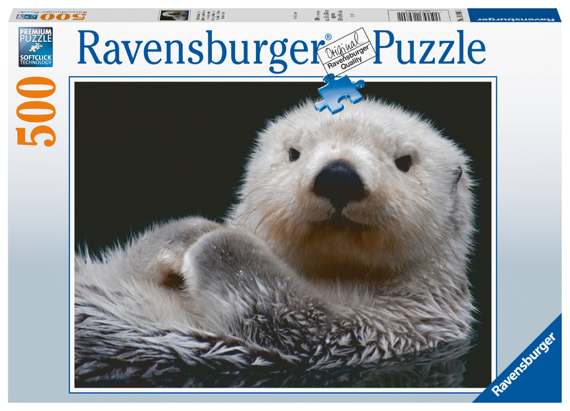 Puzzle 500 piezas -Adorable Nutria- Ravensburger