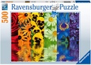 Puzzle 500 piezas -Reflexiones Florales- Ravensburger