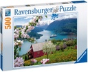 Puzzle 500 piezas -Idilio Escandinavo- Ravensburger