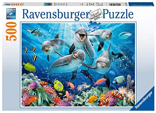 Puzzle 500 piezas -Delfines- Ravensburger