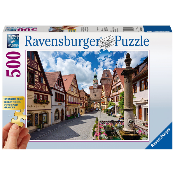 Puzzle 500 piezas XXL -Rothenburg- Ravensburger