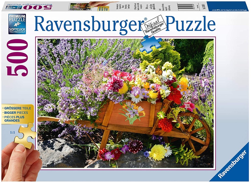 Puzzle 500 piezas XXL -Composición Floral- Ravensburger