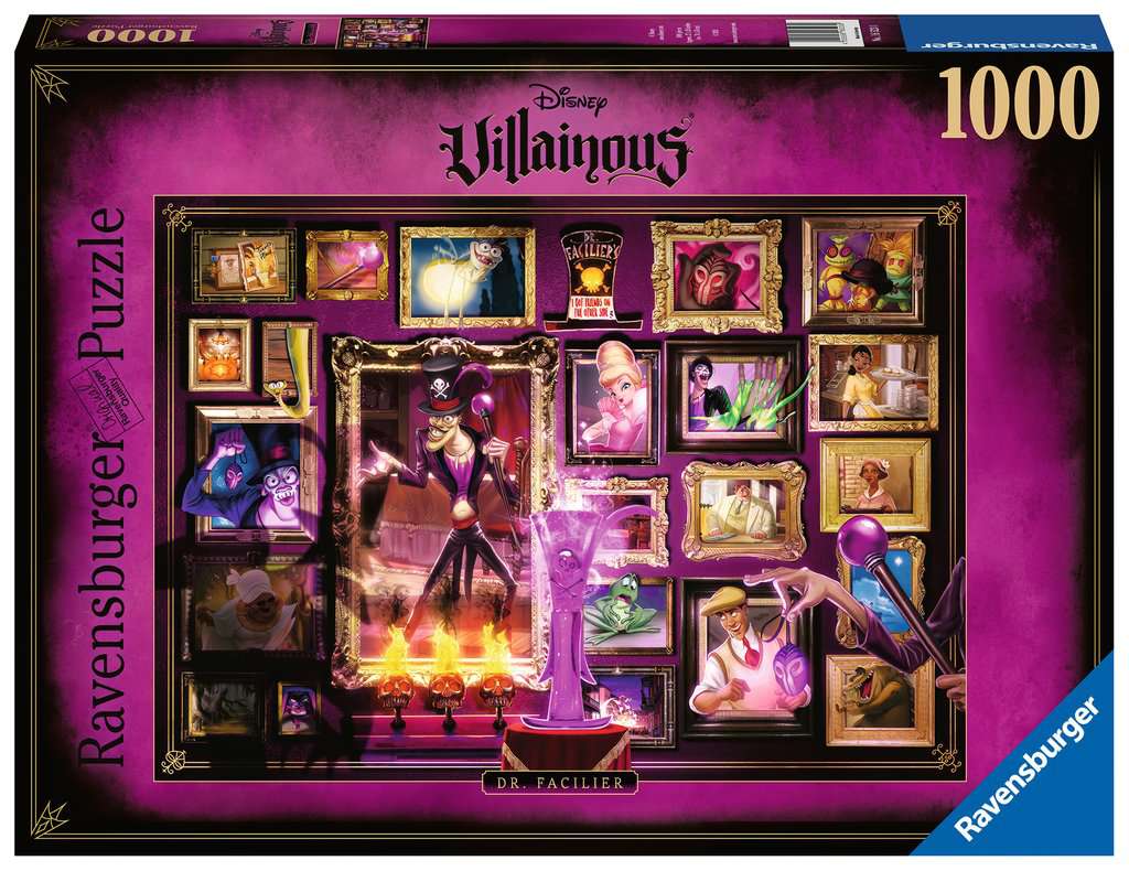 Puzzle 1000 piezas -Villainous: Dr. Facilier- Ravensburger