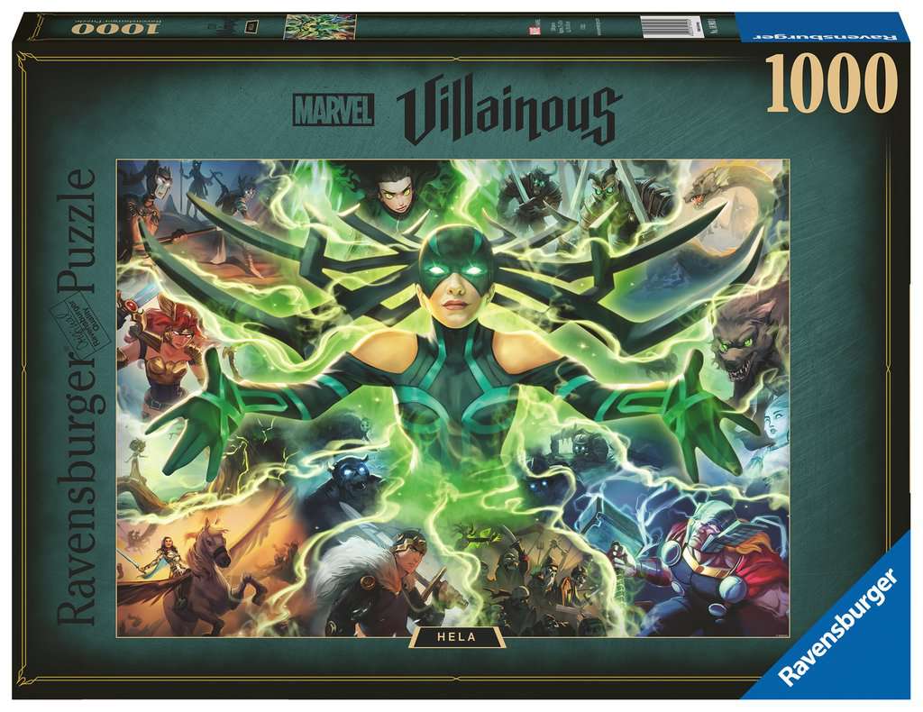 Puzzle 1000 piezas -Villainous: Hela- Ravensburger