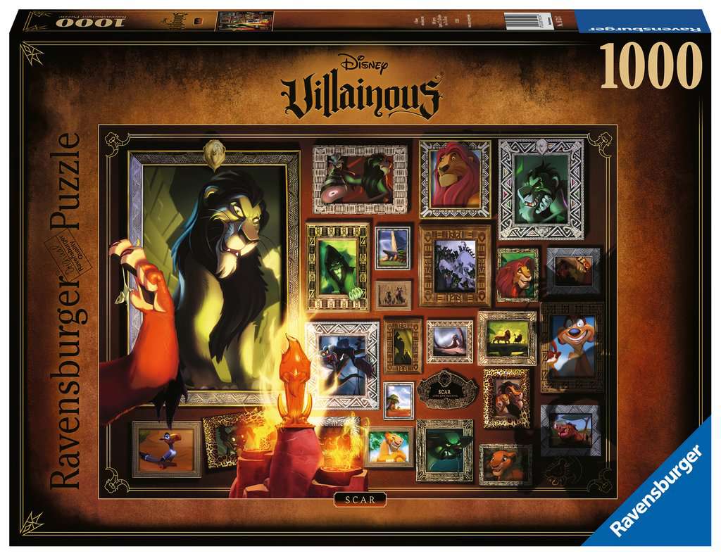 Puzzle 1000 piezas -Villainous: Scar- Ravensburger