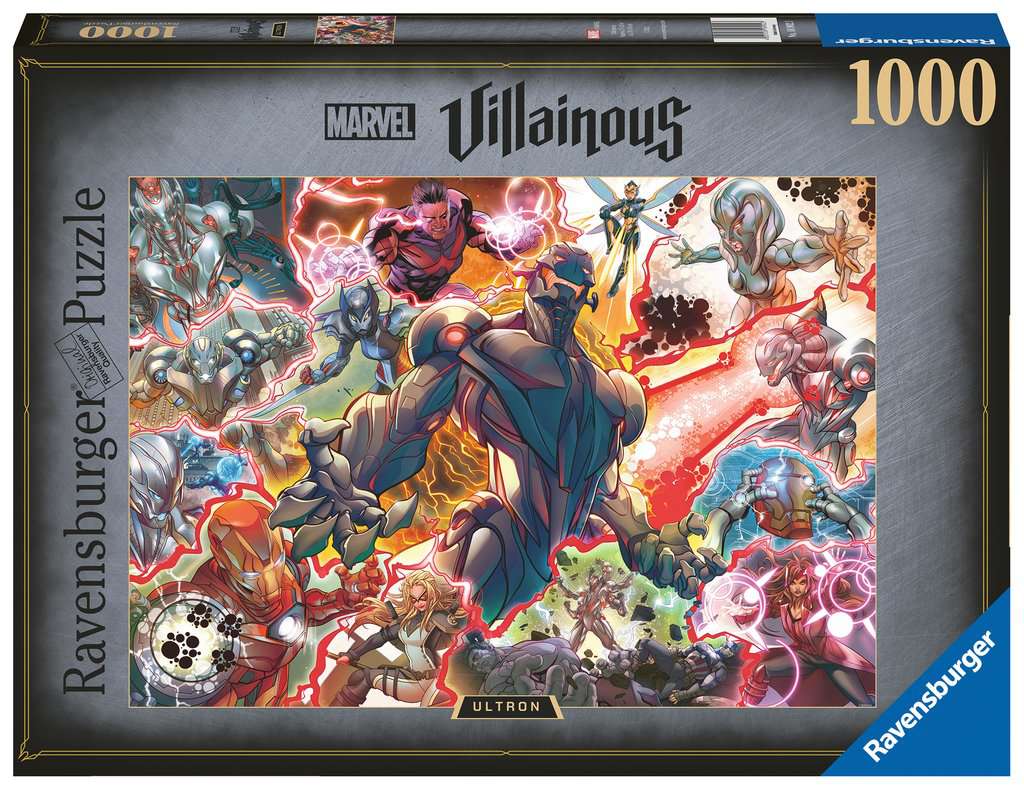 Puzzle 1000 piezas -Villainous: Ultrón- Ravensburger