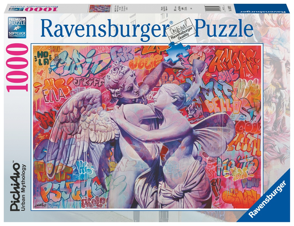 Puzzle 1000 piezas -Eros y Psique- Ravensburger