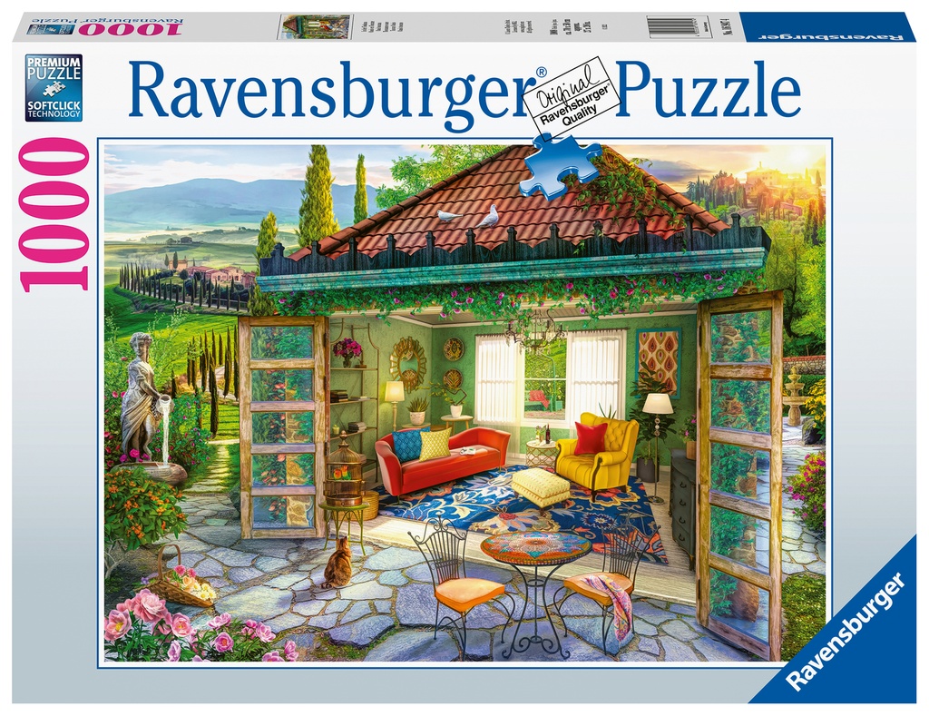 Puzzle 1000 piezas -Oasis Toscano- Ravensburger